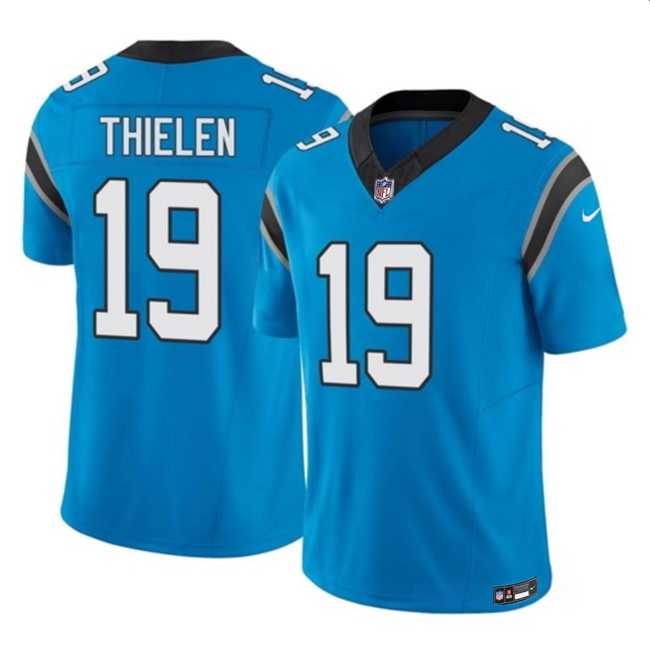 Men & Women & Youth Carolina Panthers #19 Adam Thielen Blue 2023 F.U.S.E. Vapor Untouchable Football Stitched Jersey->cincinnati bengals->NFL Jersey